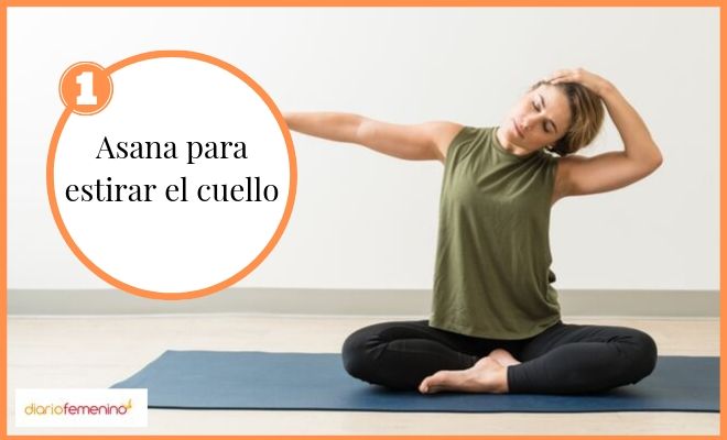 Asana para estirar el cuello y librarte del dolor de cabeza